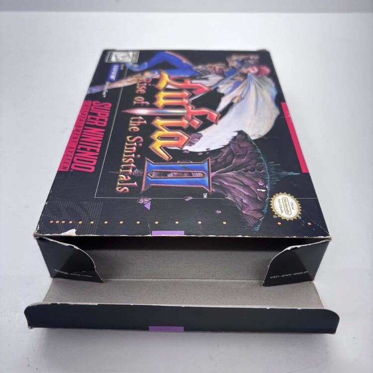 LUFIA II RISE OF SINISTRALS (COMPLETE IN BOX W/ MAP)
