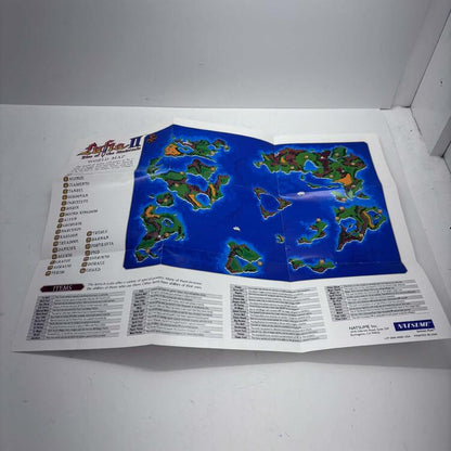 LUFIA II RISE OF SINISTRALS (COMPLETE IN BOX W/ MAP) (usagé)