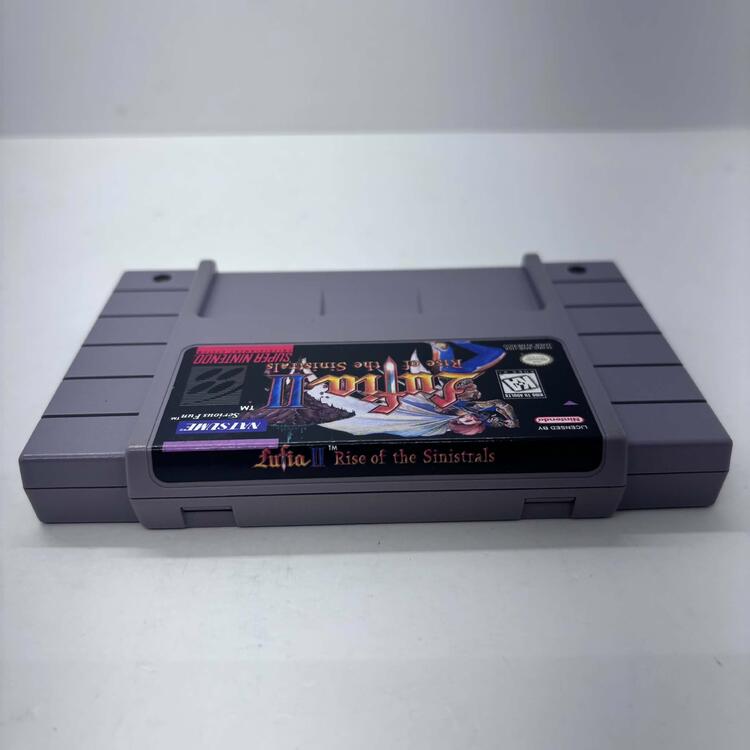 LUFIA II RISE OF SINISTRALS (COMPLETE IN BOX W/ MAP)