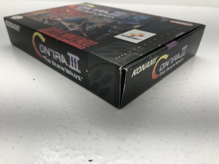 CONTRA III THE ALIEN WARS (COMPLETE IN BOX) (usagé)
