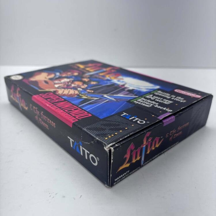 LUFIA & THE FORTRESS OF DOOM (COMPLETE IN BOX W/ MAP) (usagé)