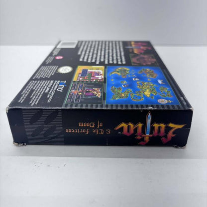 LUFIA & THE FORTRESS OF DOOM (COMPLETE IN BOX W/ MAP)