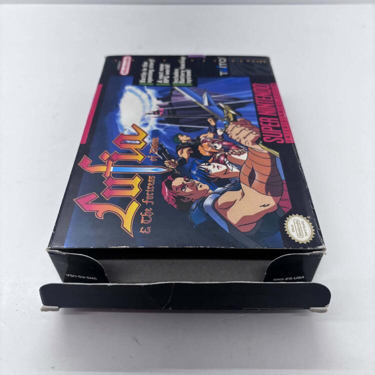 LUFIA & THE FORTRESS OF DOOM (COMPLETE IN BOX W/ MAP)