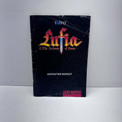 LUFIA & THE FORTRESS OF DOOM (COMPLETE IN BOX W/ MAP) (usagé)