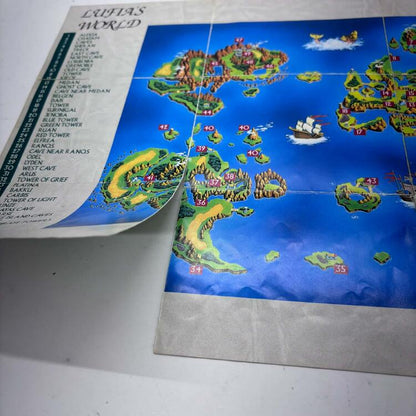 LUFIA & THE FORTRESS OF DOOM (COMPLETE IN BOX W/ MAP) (usagé)