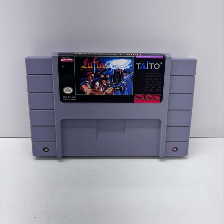 LUFIA & THE FORTRESS OF DOOM (COMPLETE IN BOX W/ MAP)