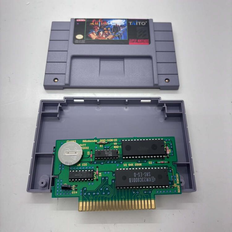 LUFIA & THE FORTRESS OF DOOM (COMPLETE IN BOX W/ MAP)