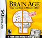 BRAIN AGE (COMPLETE IN BOX) (usagé)