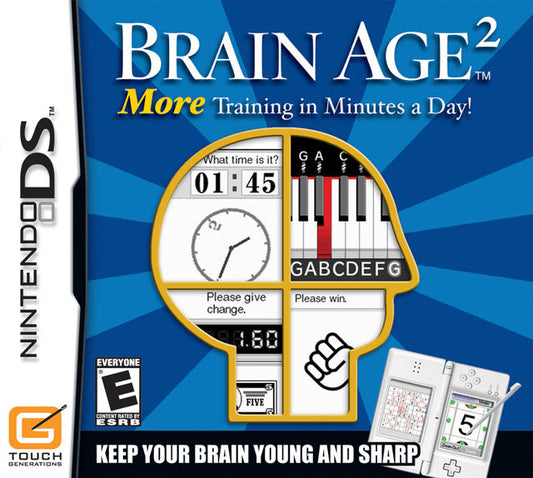 BRAIN AGE 2 (COMPLETE IN BOX) (usagé)
