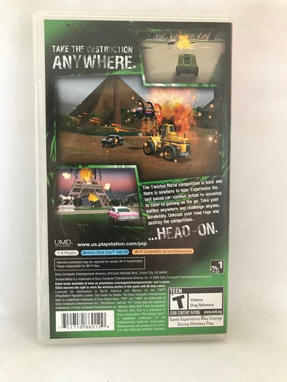 TWISTED METAL HEAD-ON GREATEST HITS (WITH BOX) (usagé)