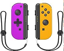 JOY CON CONTROLLER PURPLE & ORANGE JOBBER