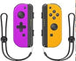 JOY CON CONTROLLER PURPLE & ORANGE JOBBER (SWITCH) (usagé)