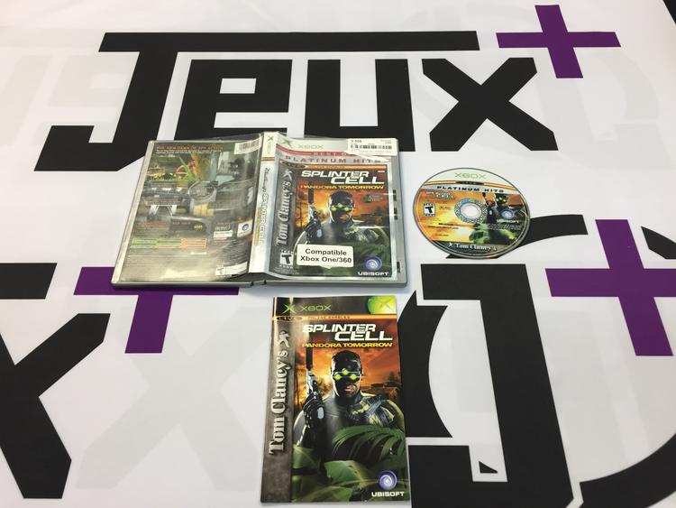 TOM CLANCY'S SPLINTER CELL PANDORA TOMORROW BEST OF PLATINUM HITS (COMPLETE IN BOX) (usagé)