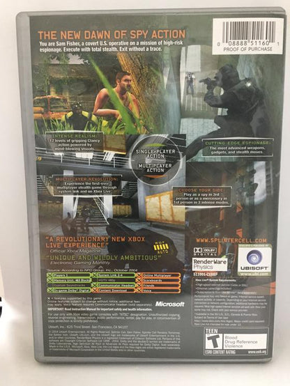 TOM CLANCY'S SPLINTER CELL PANDORA TOMORROW BEST OF PLATINUM HITS (COMPLETE IN BOX) (usagé)