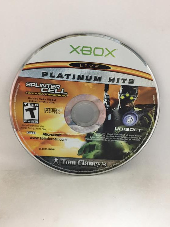 TOM CLANCY'S SPLINTER CELL PANDORA TOMORROW BEST OF PLATINUM HITS (COMPLETE IN BOX) (usagé)