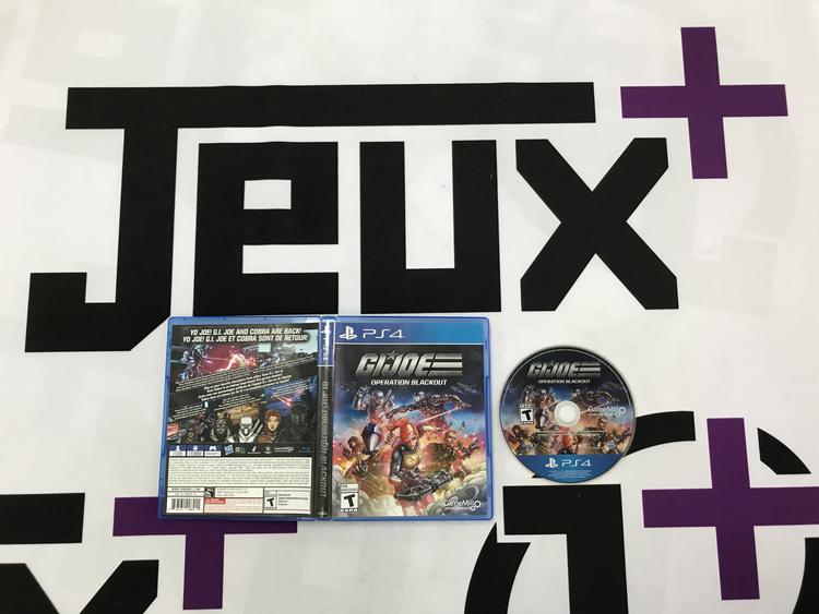 GI JOE OPERATION BLACKOUT (usagé)