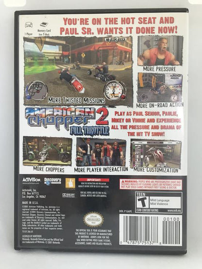 AMERICAN CHOPPER 2 FULL THROTTLE (COMPLETE IN BOX) (usagé)