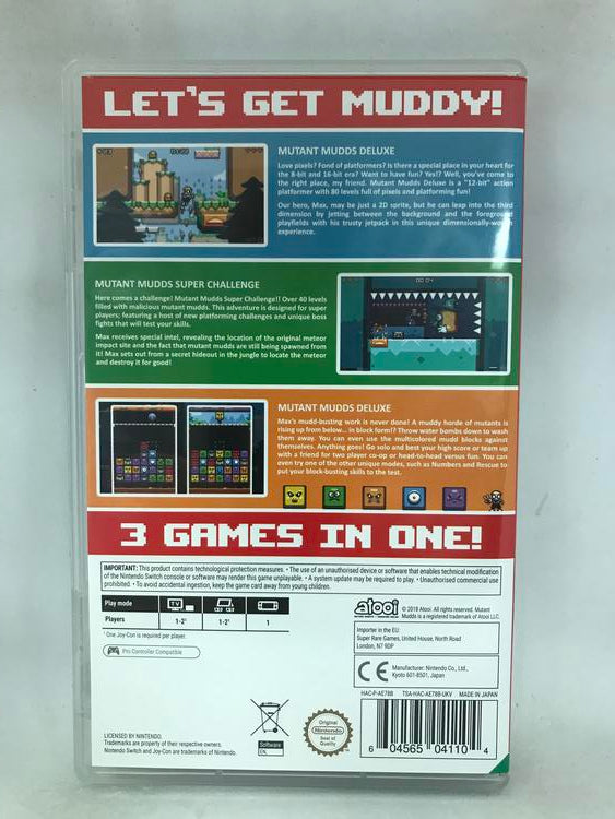 MUTANT MUDDS COLLECTION (SUPER RARE GAMES) (usagé)