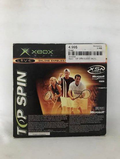 TOP SPIN / AMPED 2 (SLEEVE AND CD) (usagé)