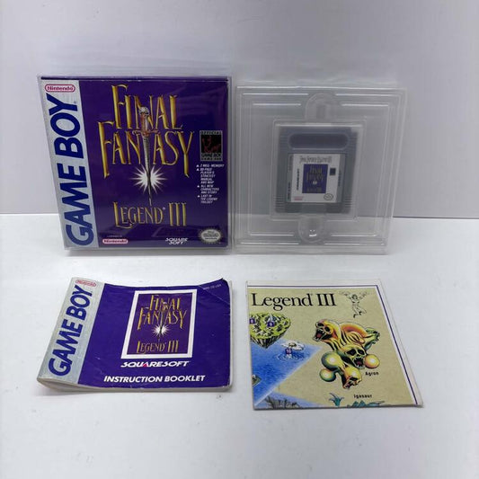 FINAL FANTASY LEGEND III (COMPLETE IN BOX W/ MAP) (usagé)