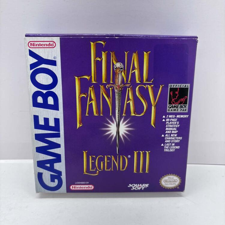 FINAL FANTASY LEGEND III (COMPLETE IN BOX W/ MAP)
