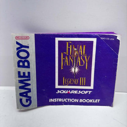 FINAL FANTASY LEGEND III (COMPLETE IN BOX W/ MAP) (usagé)