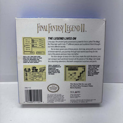 FINAL FANTASY LEGEND II (COMPLETE IN BOX) (usagé)