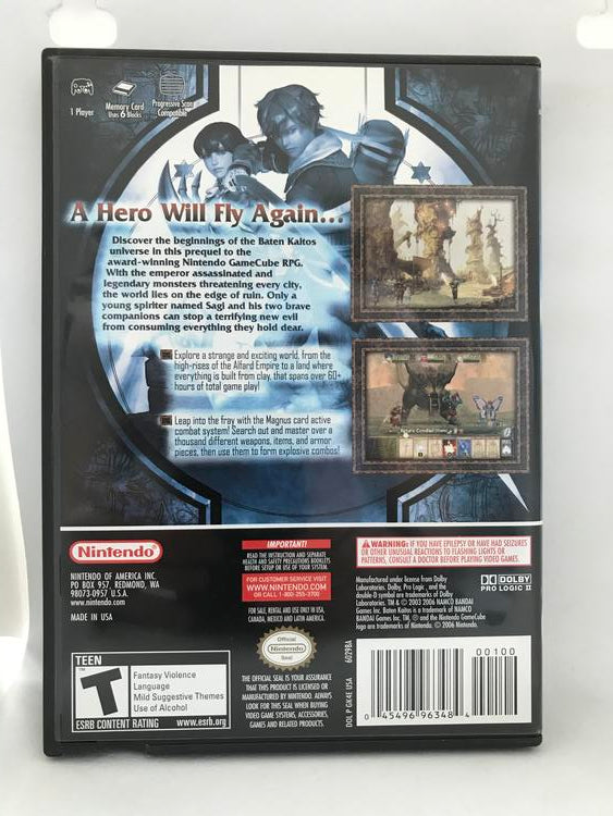 BATEN KAITOS ORIGINS (COMPLETE IN BOX) (usagé)