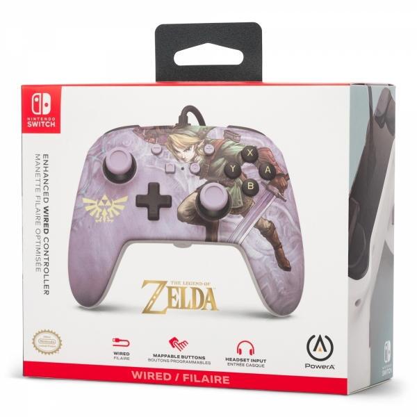 ENHANCED WIRED CONTROLLER ZELDA