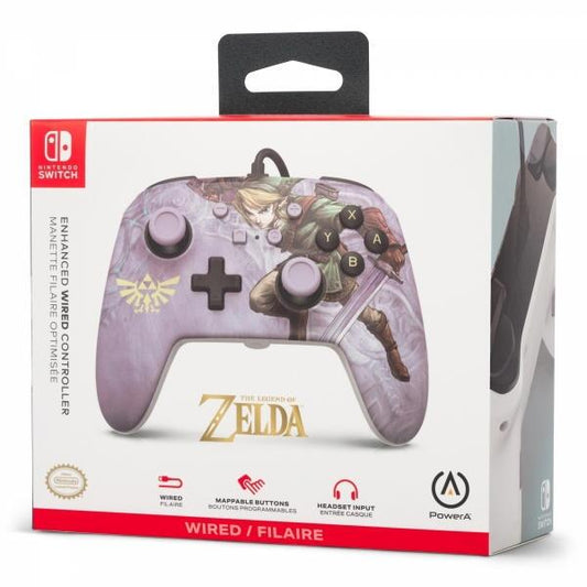 ENHANCED WIRED CONTROLLER ZELDA (SWITCH) (usagé)