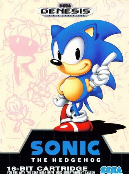 SONIC THE HEDGEHOG (COMPLETE IN BOX) (usagé)