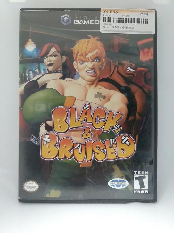 BLACK AND BRUISED (COMPLETE IN BOX) (usagé)