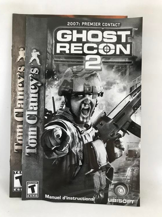 TOM CLANCY'S GHOST RECON 2 FIRST CONTACT (COMPLETE IN BOX) (usagé)
