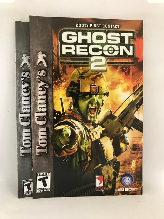 TOM CLANCY'S GHOST RECON 2 FIRST CONTACT (COMPLETE IN BOX) (usagé)
