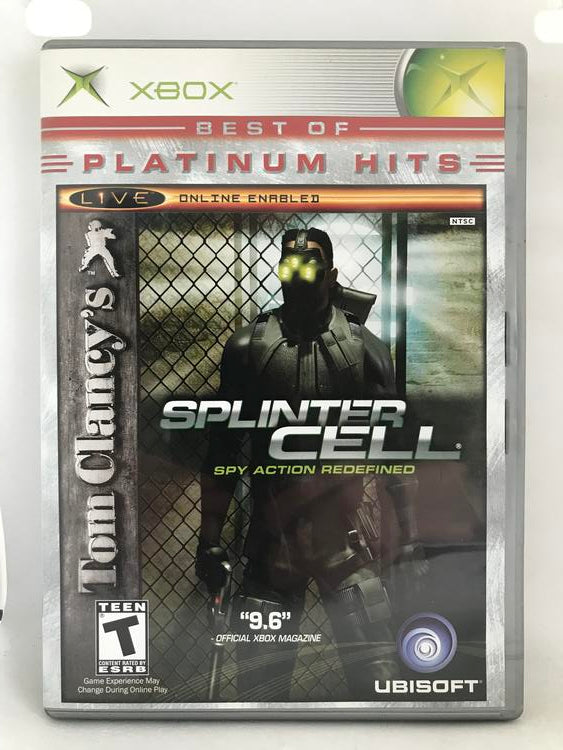 TOM CLANCY'S SPLINTER CELL BEST OF PLATINUM HITS (COMPLETE IN BOX) (usagé)