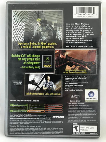 TOM CLANCY'S SPLINTER CELL BEST OF PLATINUM HITS (COMPLETE IN BOX) (usagé)