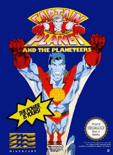CAPTAIN PLANET AND THE PLANETEERS (WITH BOX) (usagé)
