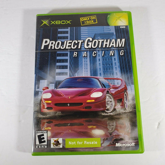 PROJECT GOTHAM RACING NOT FOR RESALE (COMPLETE IN BOX) (usagé)