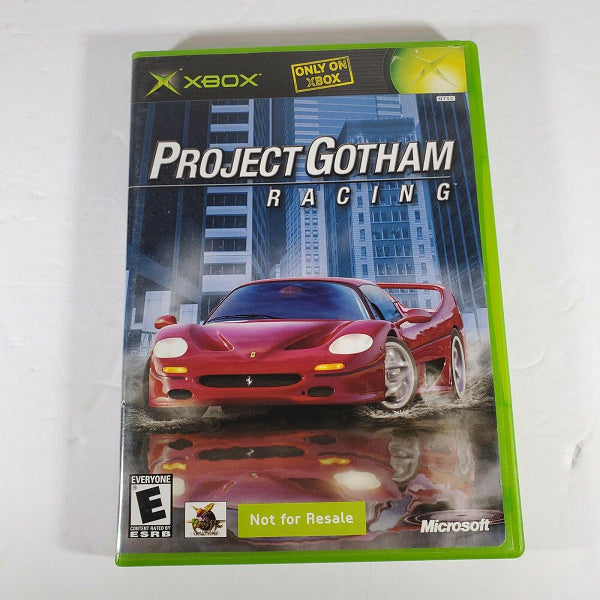 PROJECT GOTHAM RACING NOT FOR RESALE (COMPLETE IN BOX) (usagé)