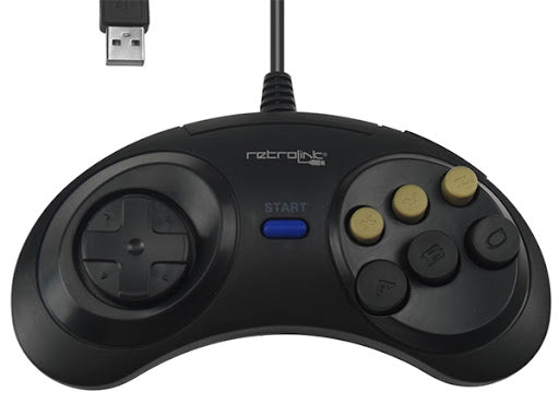 CONTROLLER USB SEGA GENESIS (PC) (usagé)