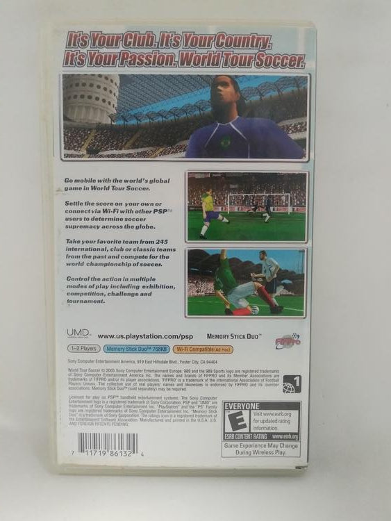 WORLD TOUR SOCCER (COMPLETE IN BOX) (usagé)