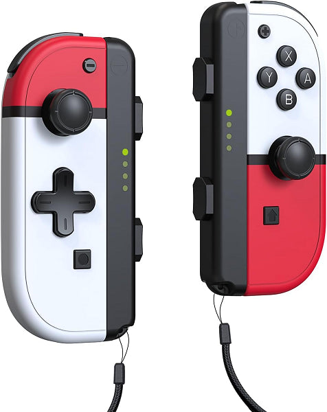JOY CON CONTROLLER PASTEL RED & WHITE JOBBER - NO DRAGONNE (SWITCH)
