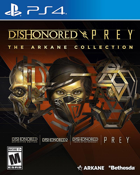 DISHONORED & PREY THE ARKANE COLLECTION (NO DIGITAL GAME CODES) (usagé)