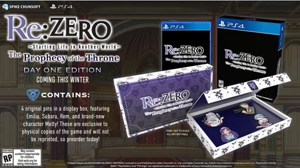 RE: ZERO THE PROPHECY OF THRONES (usagé)