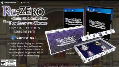 RE: ZERO THE PROPHECY OF THRONES (usagé)