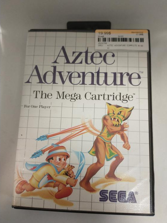AZTEC ADVENTURE (COMPLETE IN BOX) (usagé)