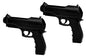 PISTOL BLACK 2 PACK (Wii) (usagé)