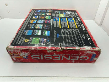 SEGA GENESIS MODEL 2 SONIC THE HEDGEHOG SPINBALL BUNDLE (COMPLETE IN BOX) (used)
