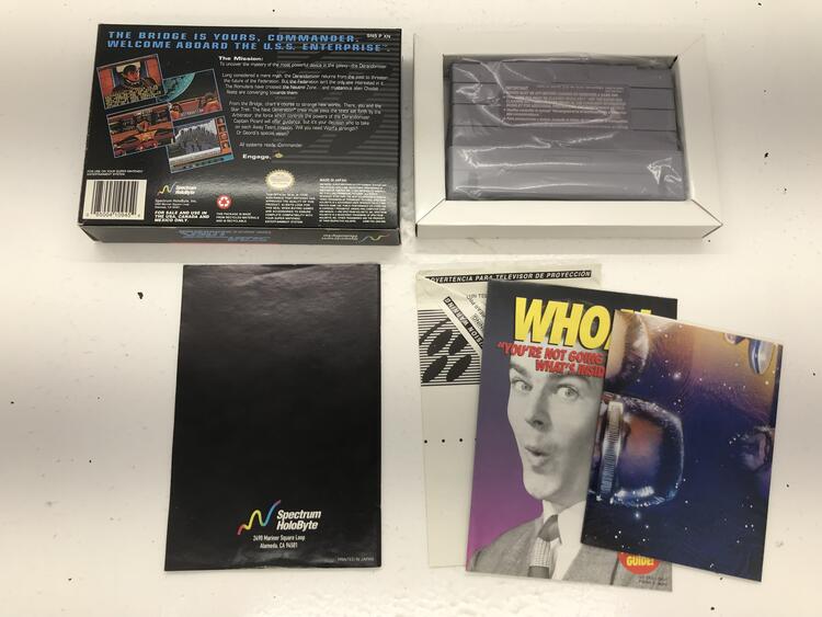 STAR TREK THE NEXT GENERATION (COMPLETE IN BOX)