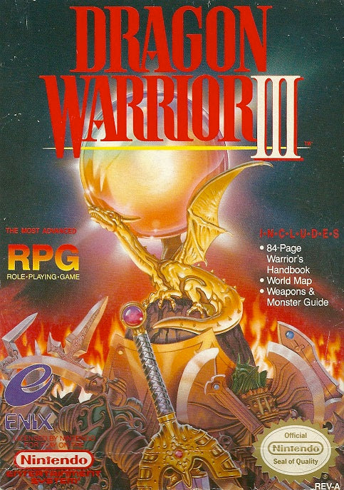 DRAGON WARRIOR III (usagé)